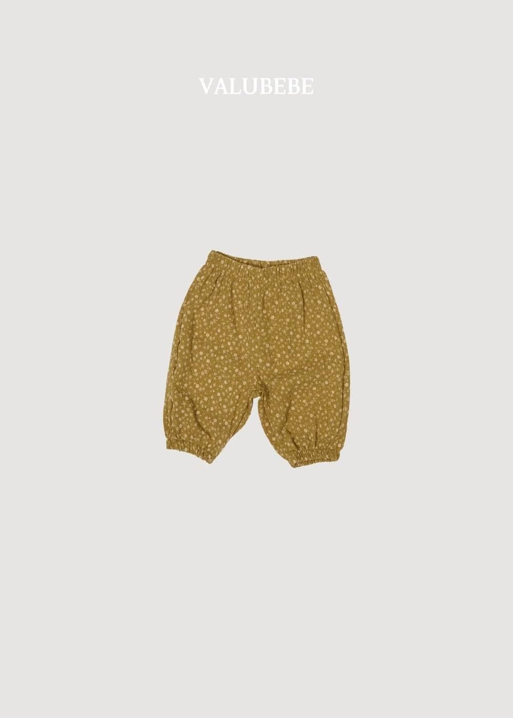 Autumn Embossed Pants Flower [Valubebe]（2026AW） 6