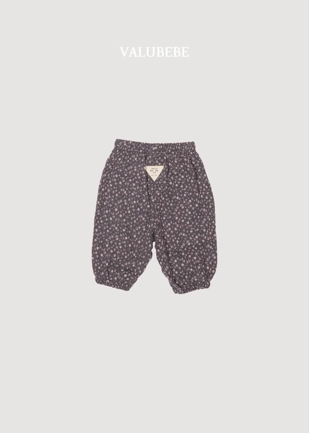 Autumn Embossed Pants Flower [Valubebe]（2026AW） 7