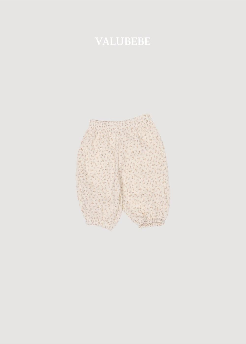 Autumn Embossed Pants Flower [Valubebe]（2026AW） 8
