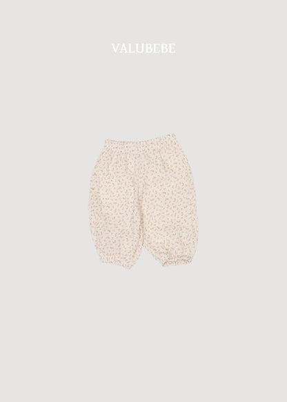 Autumn Embossed Pants Flower [Valubebe]（2026AW） 8
