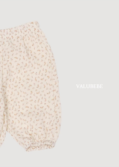 Autumn Embossed Pants Flower [Valubebe]（2026AW） 9