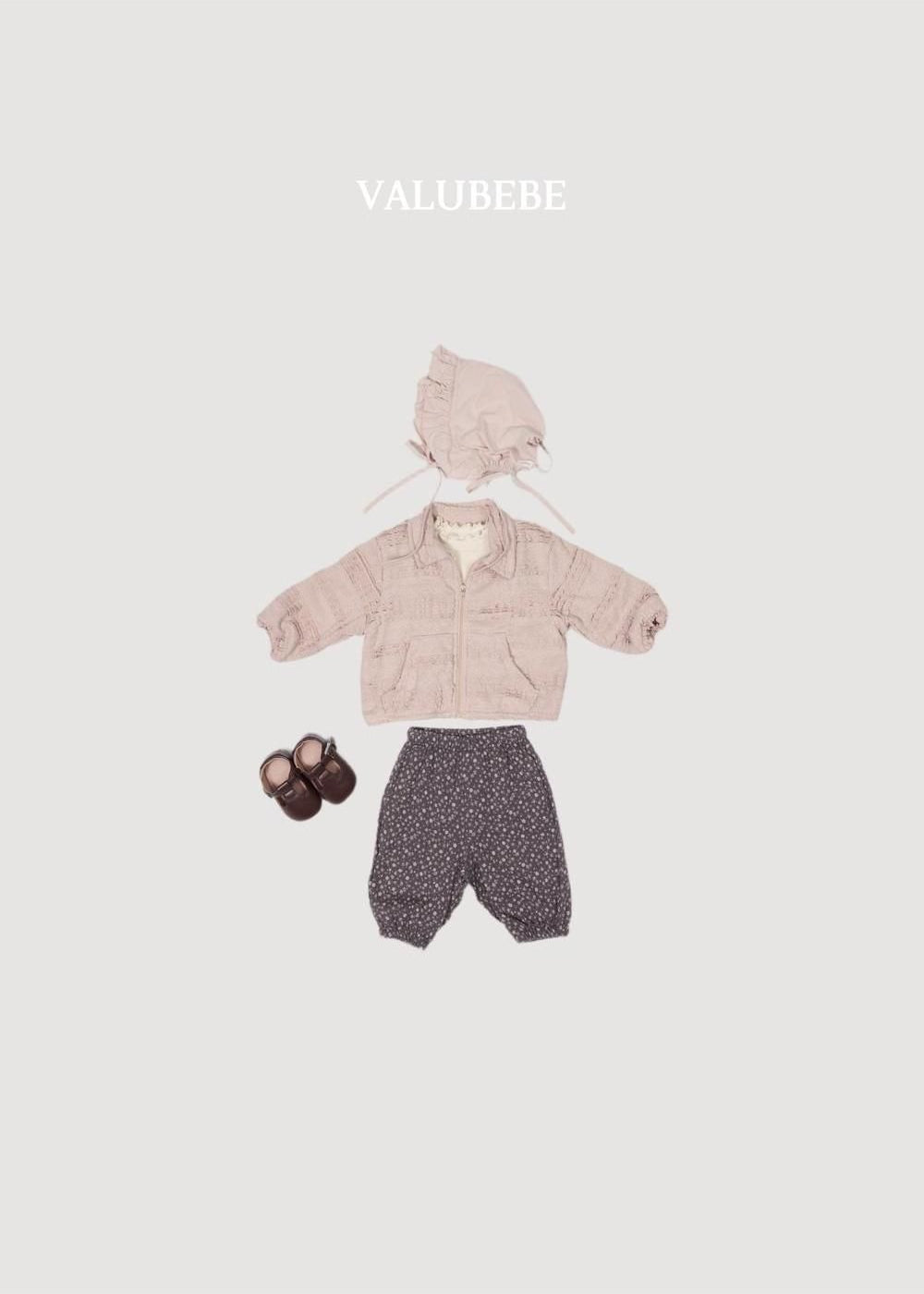 Autumn Embossed Pants Flower [Valubebe]（2026AW） 10