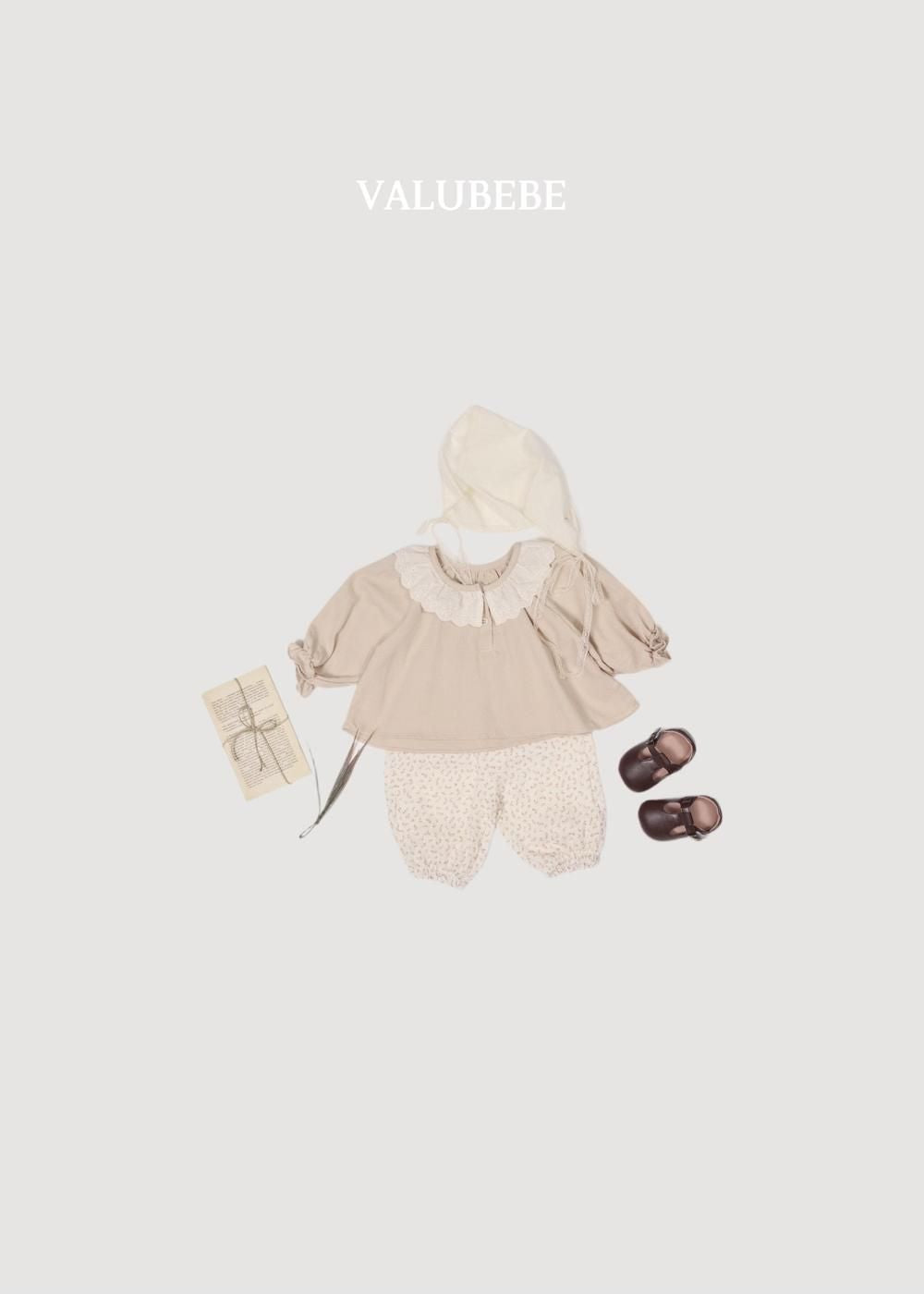 Autumn Embossed Pants Flower [Valubebe]（2026AW） 11