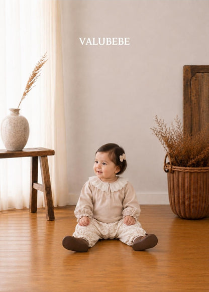 Autumn Embossed Pants Flower [Valubebe]（2026AW） 15
