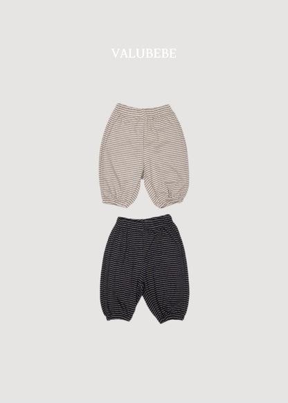 Autumn Embossed Pants Stripe [Valubebe]（2026AW） 3