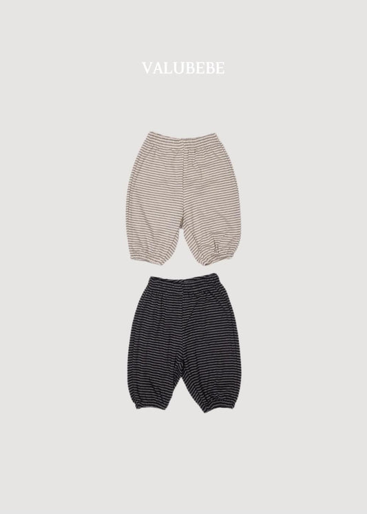 Autumn Embossed Pants Stripe [Valubebe]（2026AW） 3