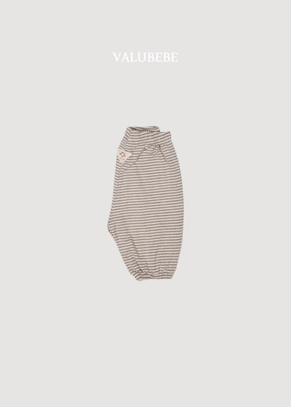 Autumn Embossed Pants Stripe [Valubebe]（2026AW） 6