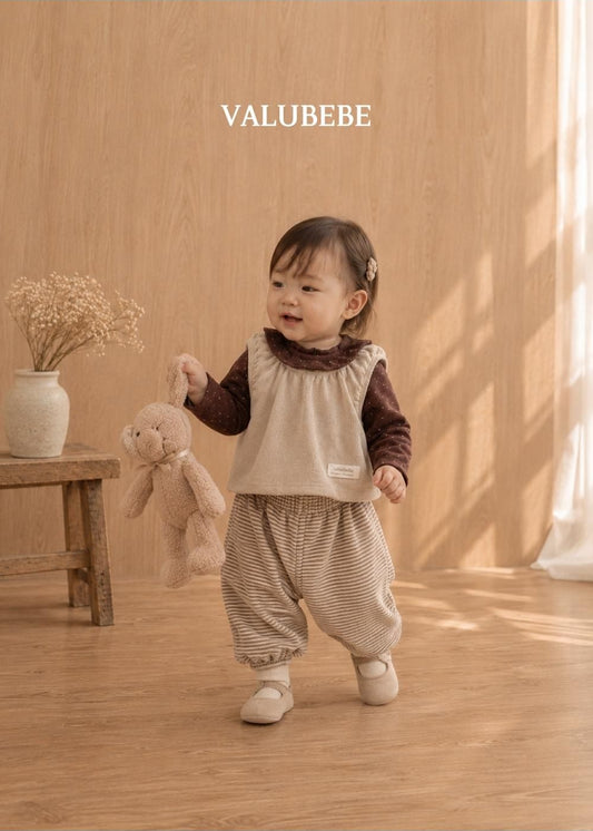 Autumn Embossed Pants Stripe [Valubebe]（2026AW） 10