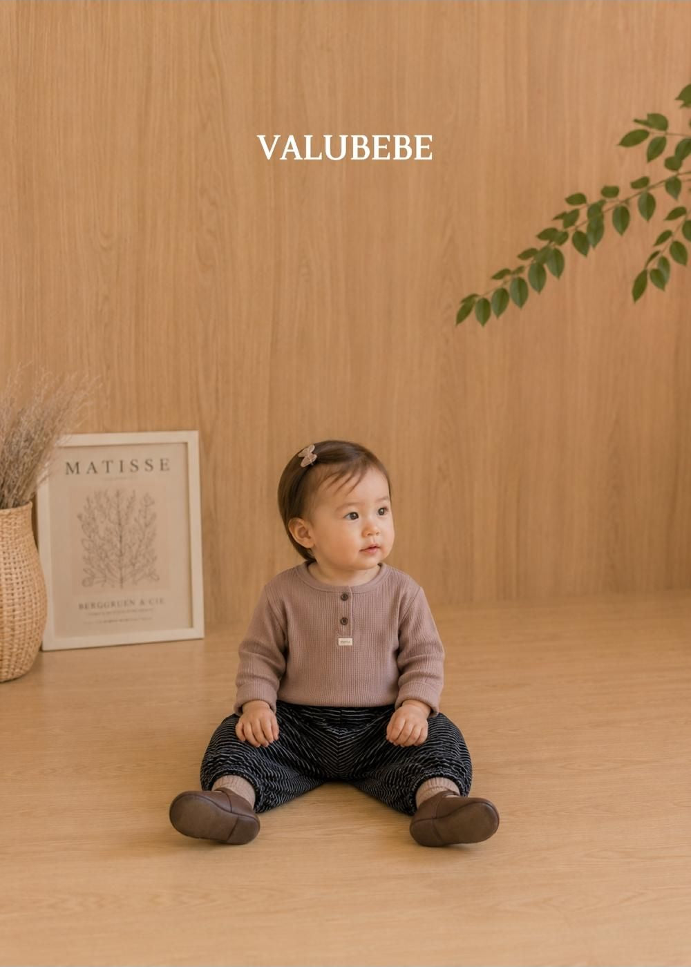 Autumn Embossed Pants Stripe [Valubebe]（2026AW） 11
