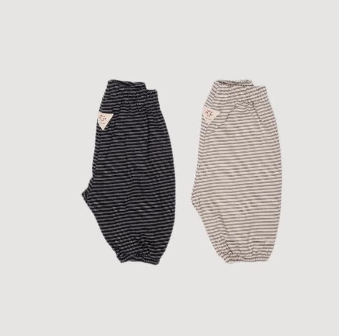 Autumn Embossed Pants Stripe [Valubebe]（2026AW） 2