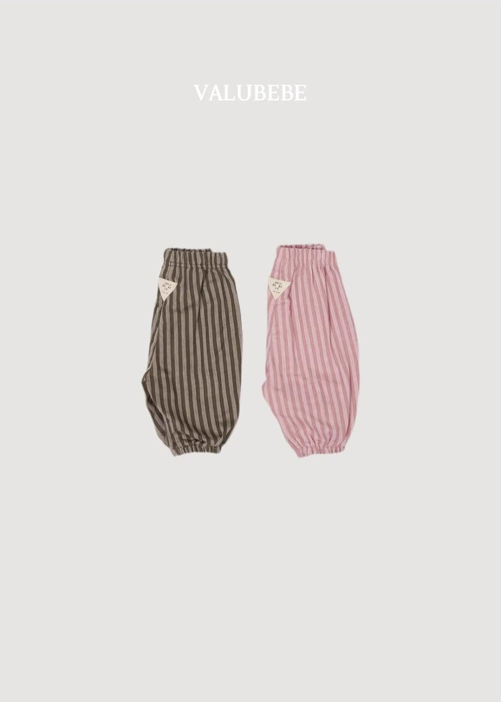 Autumn Embossed Pants Stripe 2 [Valubebe]（2026AW） 4