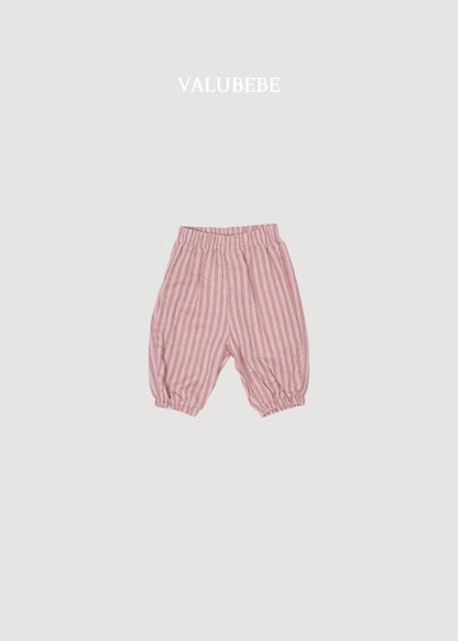 Autumn Embossed Pants Stripe 2 [Valubebe]（2026AW） 5