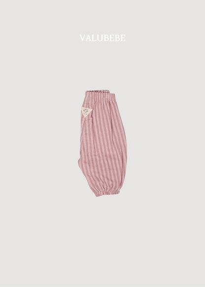 Autumn Embossed Pants Stripe 2 [Valubebe]（2026AW） 6