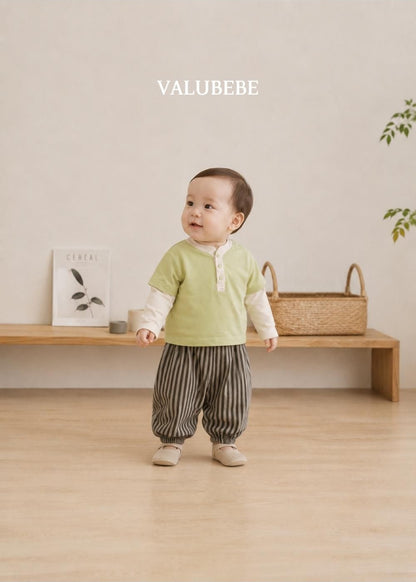 Autumn Embossed Pants Stripe 2 [Valubebe]（2026AW） 10
