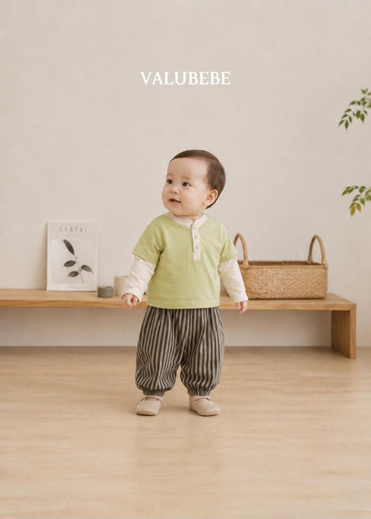Autumn Embossed Pants Stripe 2 [Valubebe]（2026AW） 10