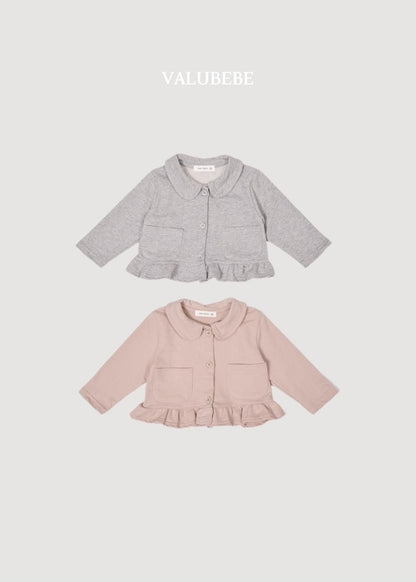 Frill Terry Jacket [Valubebe]（2026AW） 3