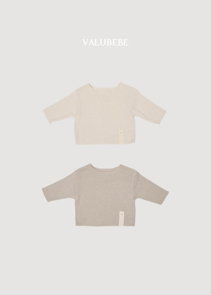 Boat Neck Knit Tee [Valubebe]（2026AW） 3