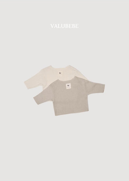 Boat Neck Knit Tee [Valubebe]（2026AW） 4
