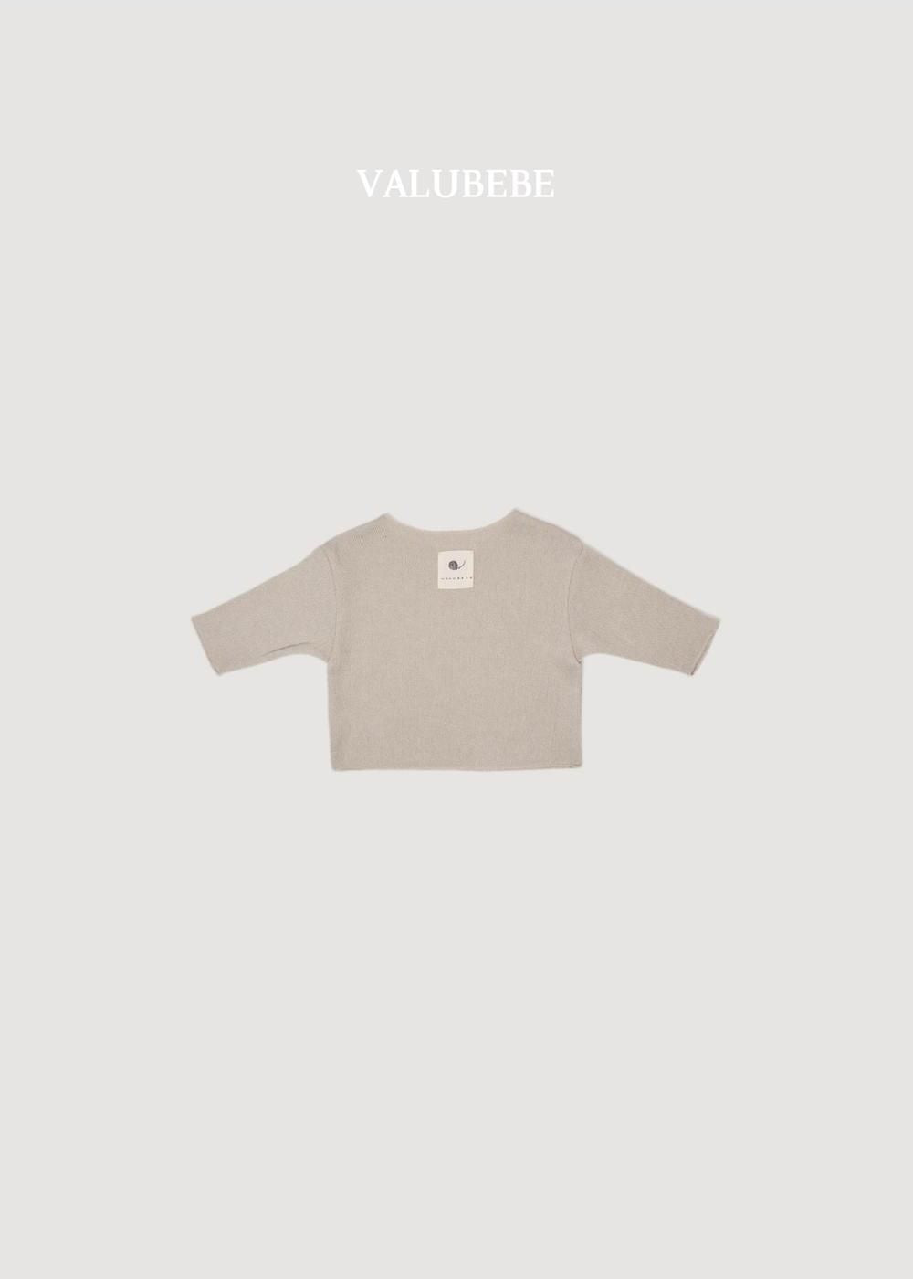 Boat Neck Knit Tee [Valubebe]（2026AW） 7