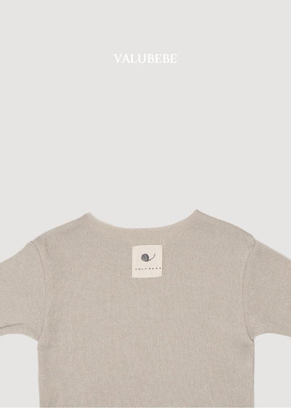 Boat Neck Knit Tee [Valubebe]（2026AW） 8