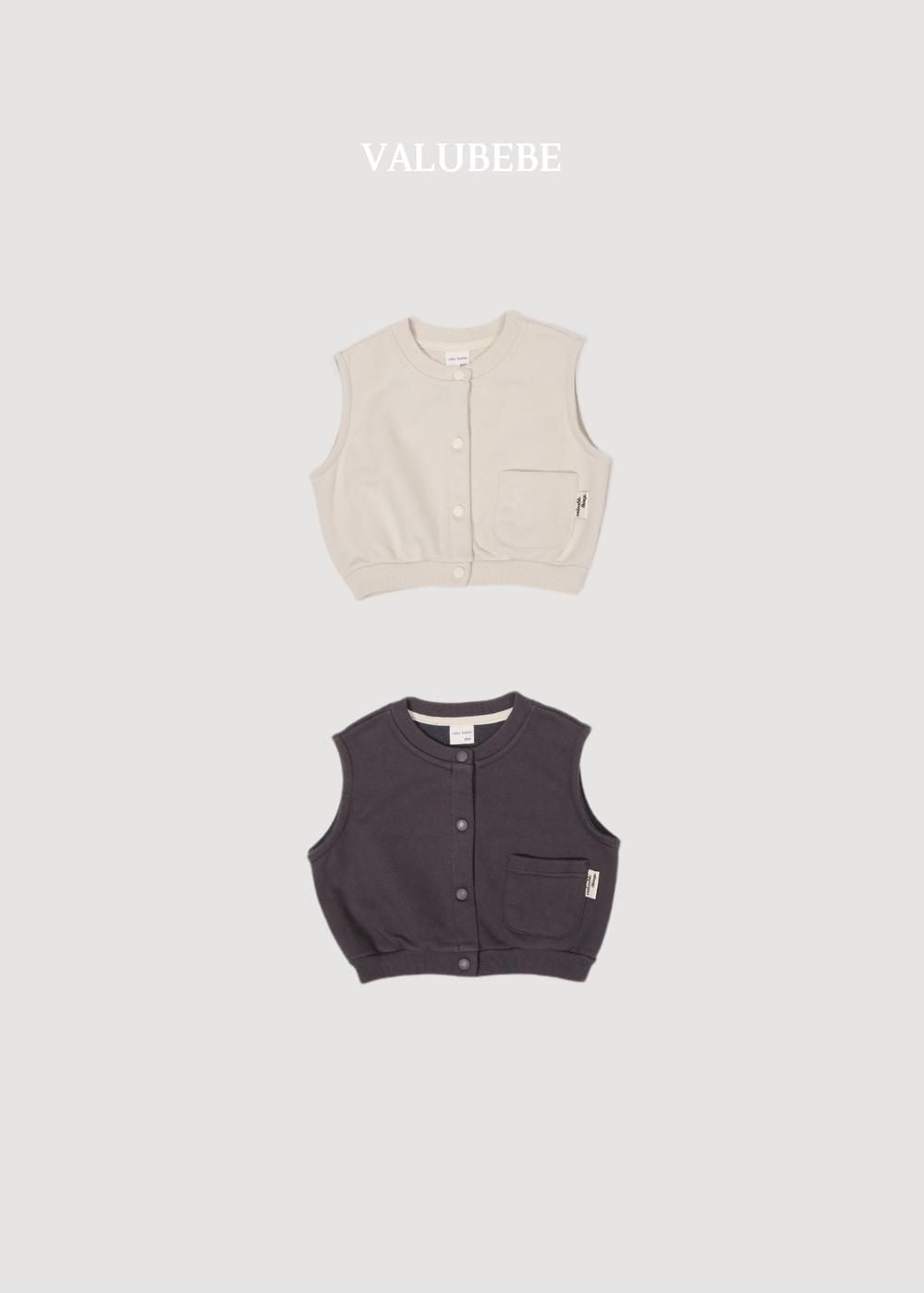 Autumn Pocket Vest [Valubebe]（2026AW） 3