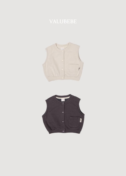Autumn Pocket Vest [Valubebe]（2026AW） 3