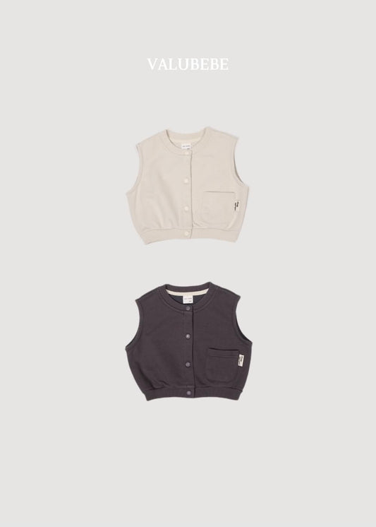 Autumn Pocket Vest [Valubebe]（2026AW） 3