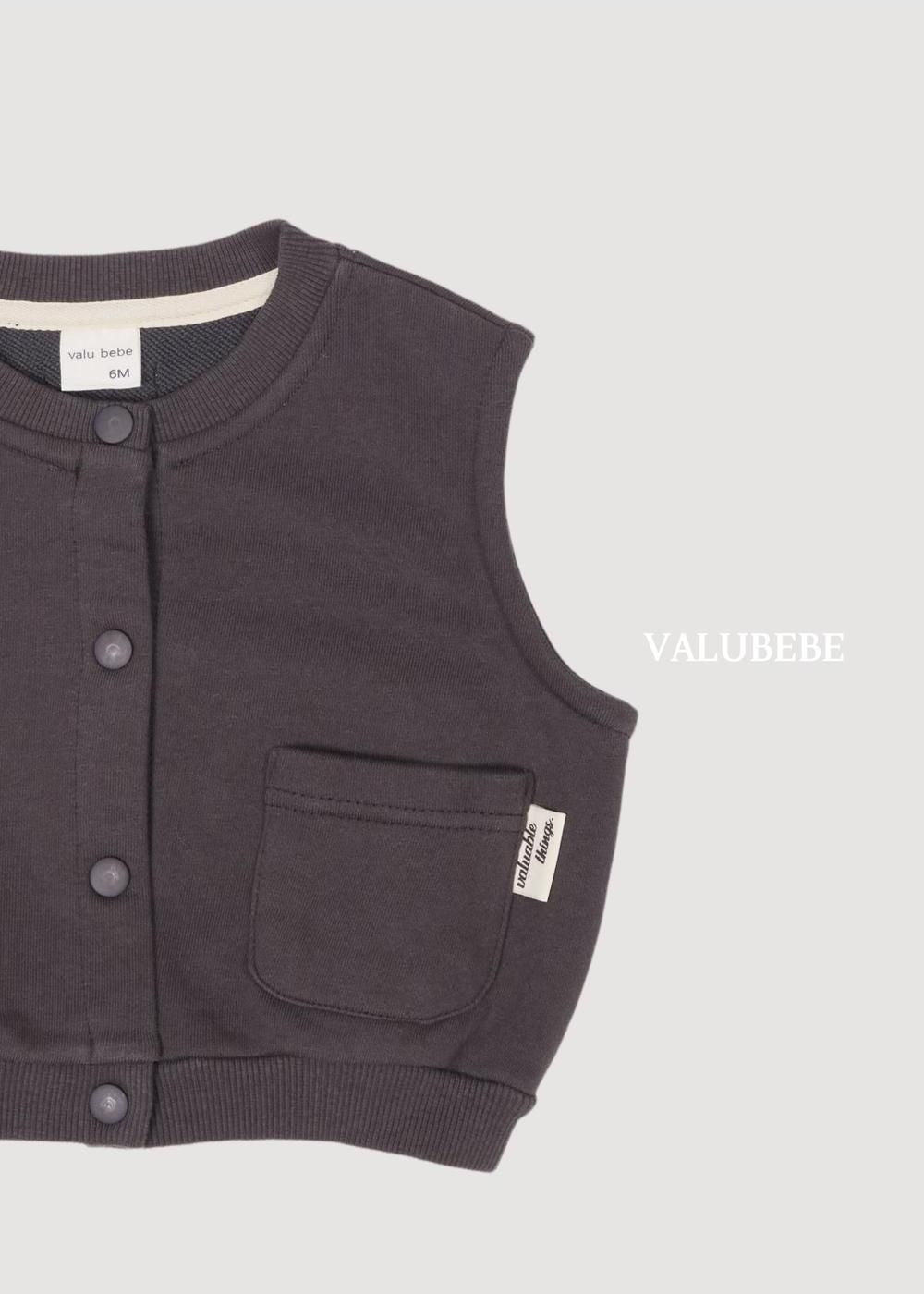 Autumn Pocket Vest [Valubebe]（2026AW） 7