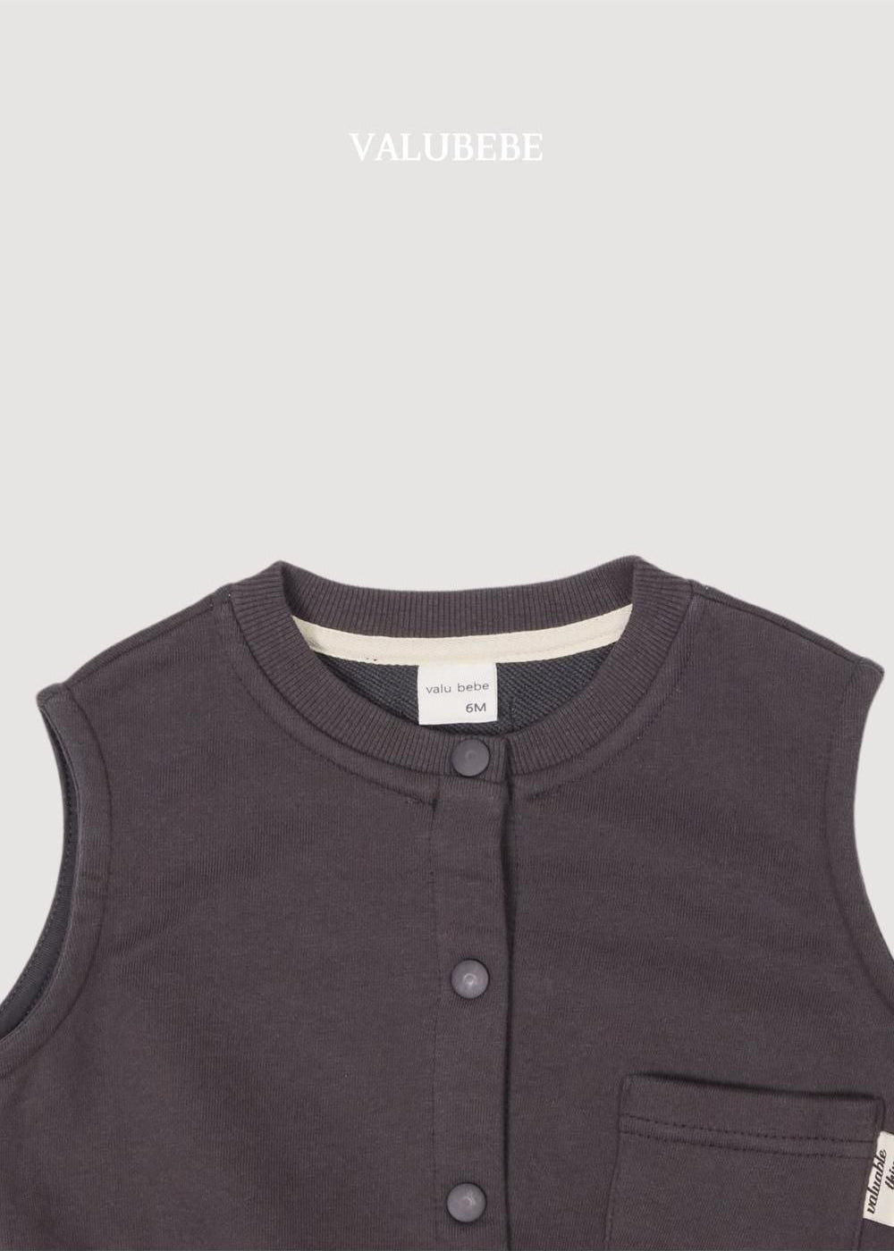 Autumn Pocket Vest [Valubebe]（2026AW） 8