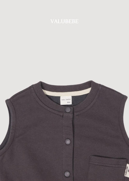 Autumn Pocket Vest [Valubebe]（2026AW） 8