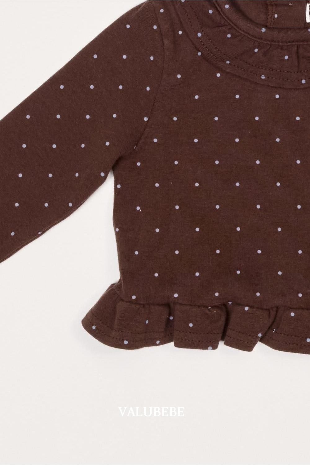 Shushu Dot Frill Tee [Valubebe]（2026AW） 8