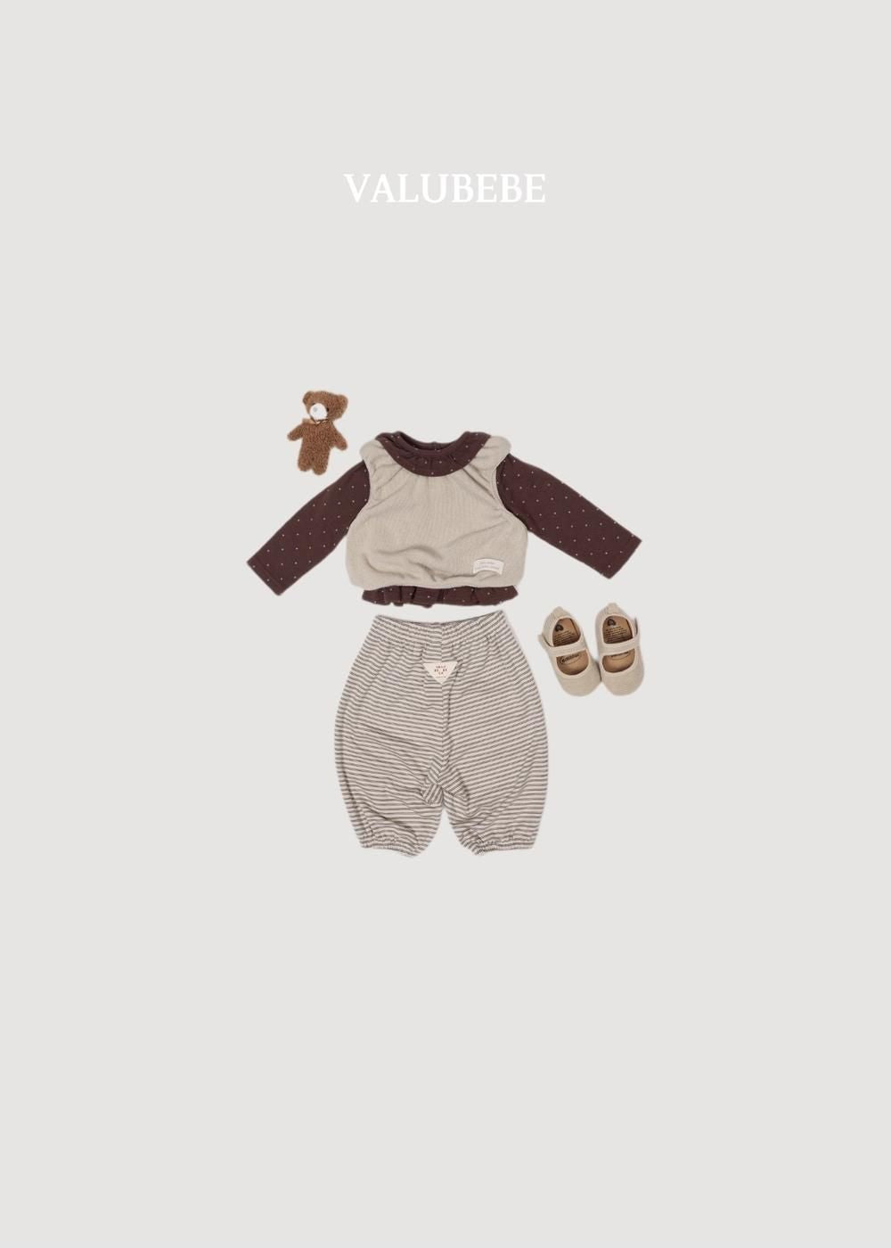 Shushu Dot Frill Tee [Valubebe]（2026AW） 12