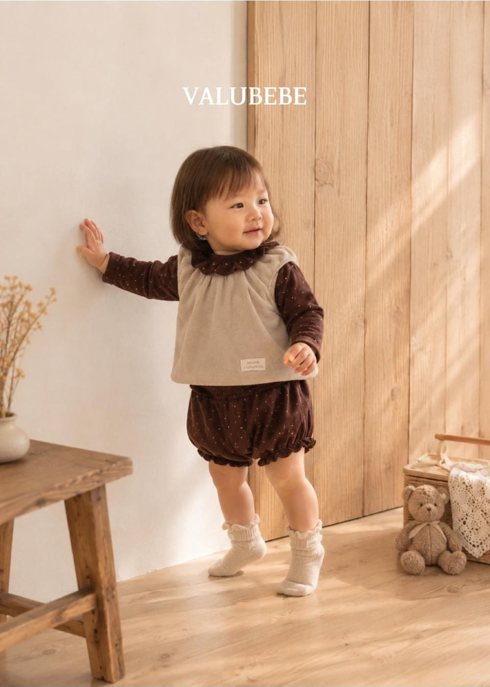 Shushu Dot Frill Tee [Valubebe]（2026AW） 13