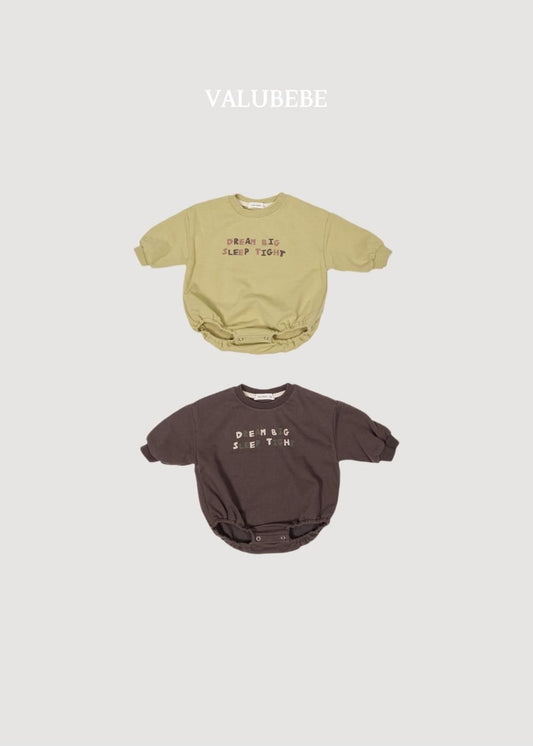 Loony Sweatshirt Romper [Valubebe]（2026AW） 3