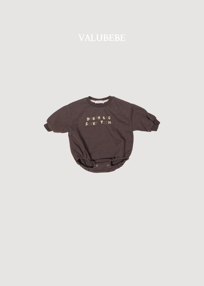 Loony Sweatshirt Romper [Valubebe]（2026AW） 4