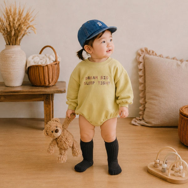 Loony Sweatshirt Romper [Valubebe]（2026AW） 1