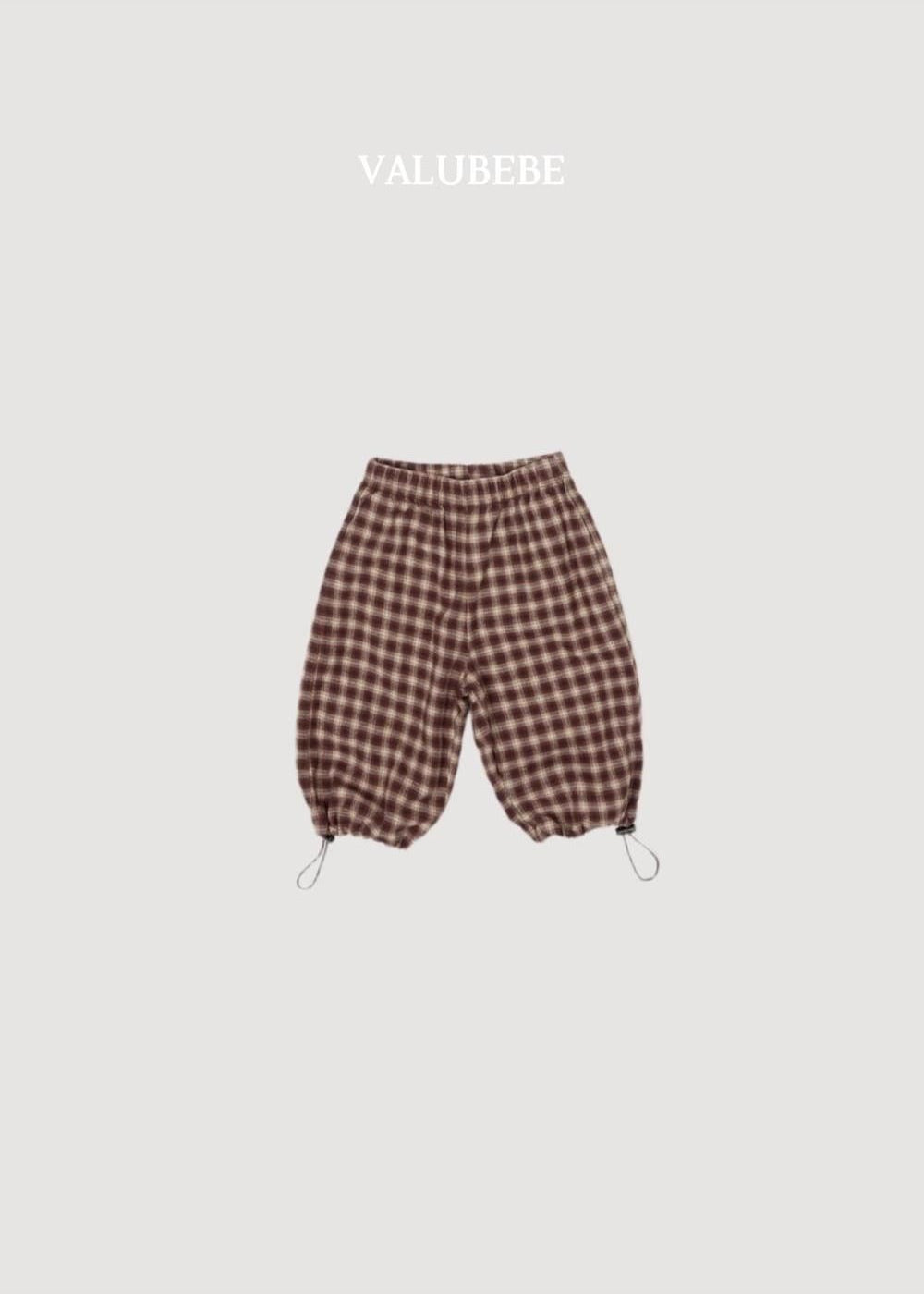 Check Check Pants [Valubebe]（2026AW） 5