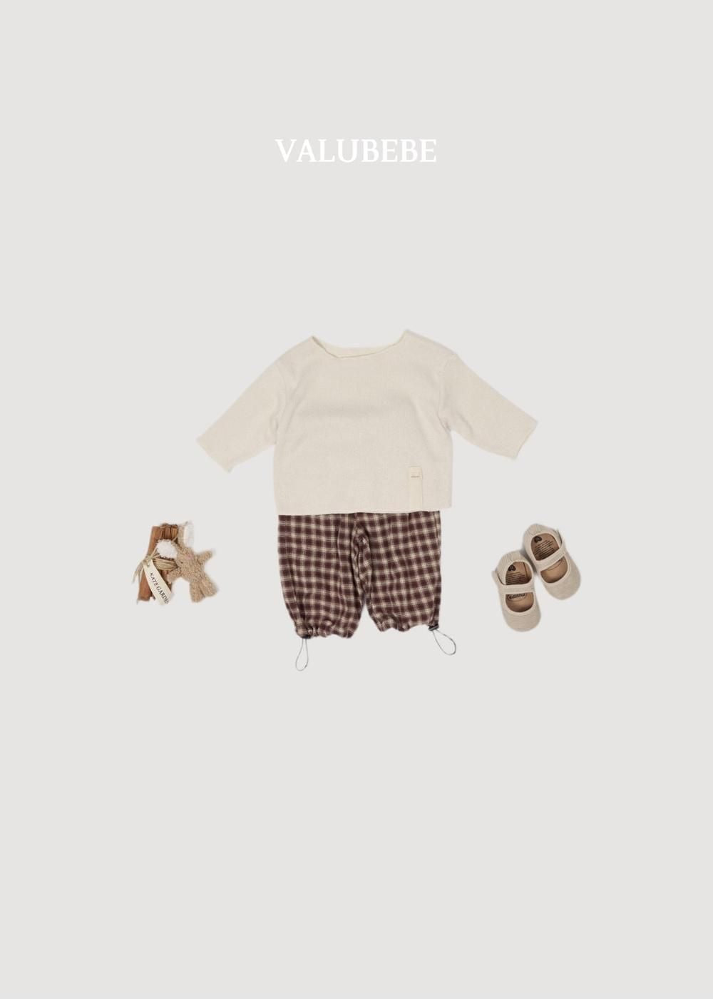 Check Check Pants [Valubebe]（2026AW） 11