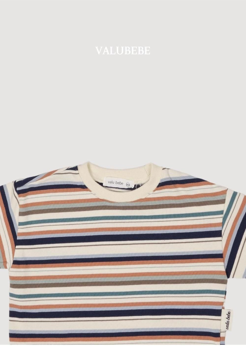 Palm Stripe Tee [Valubebe]（2026AW） 8