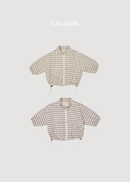 High Check Jumper [Valubebe]（2026AW） 3
