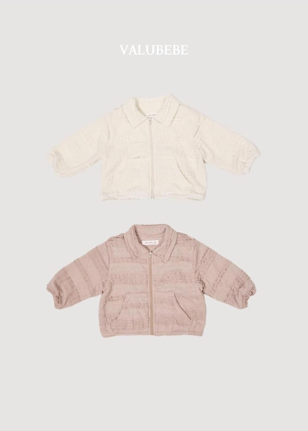 Lace Collar Zip-Up [Valubebe]（2026AW） 4