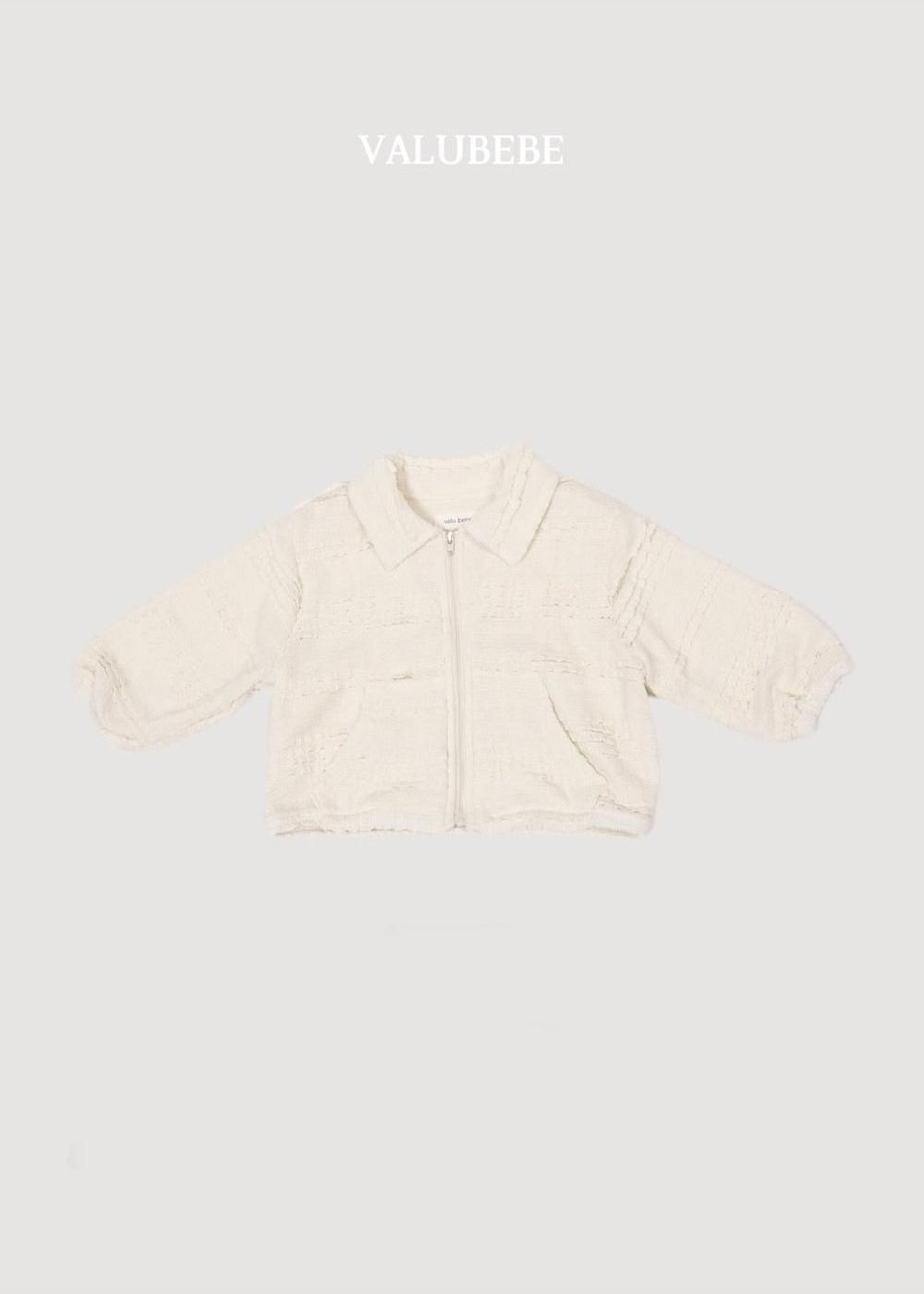 Lace Collar Zip-Up [Valubebe]（2026AW） 5