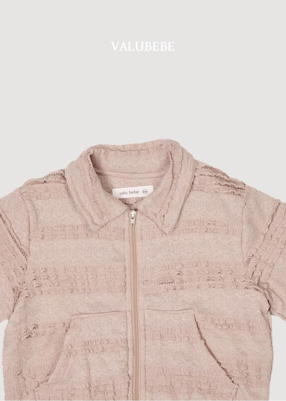 Lace Collar Zip-Up [Valubebe]（2026AW） 8