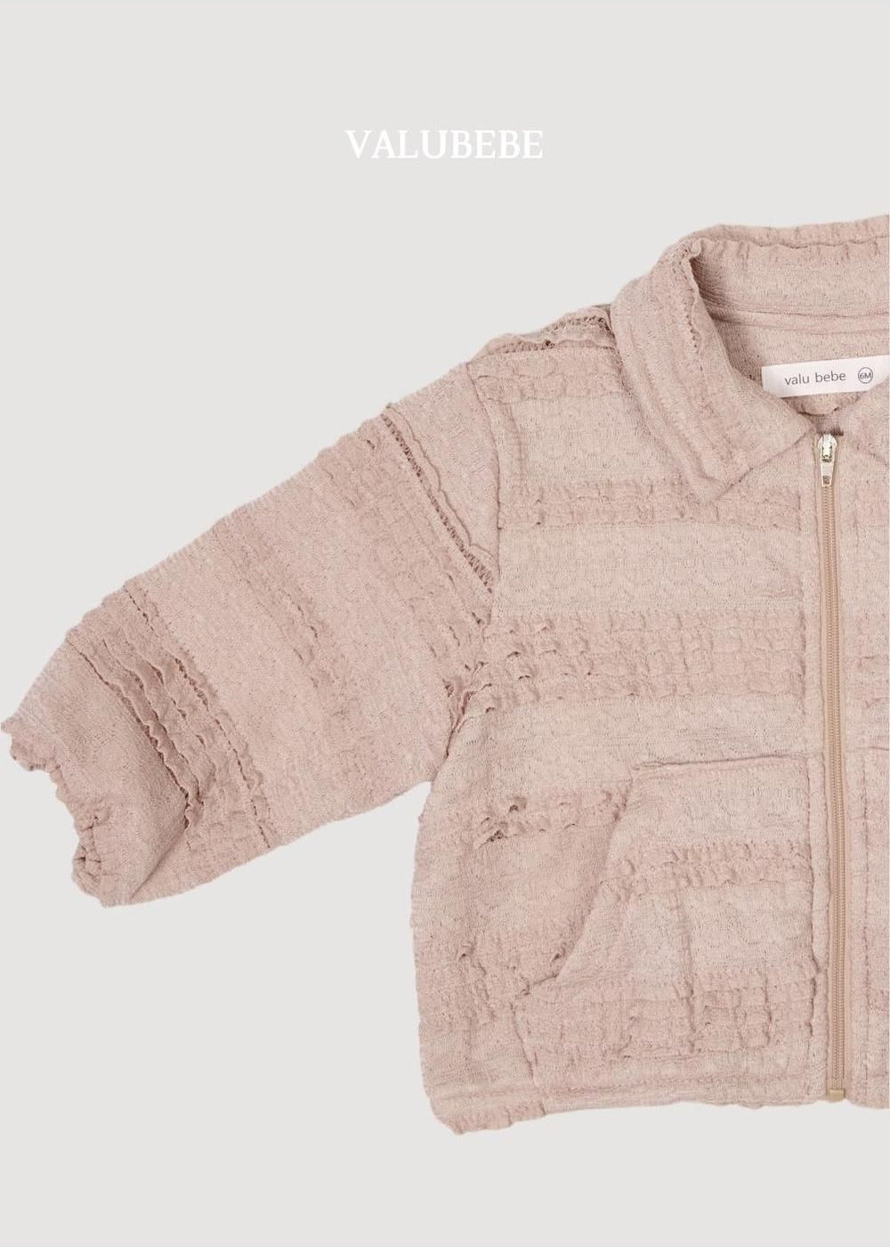 Lace Collar Zip-Up [Valubebe]（2026AW） 9