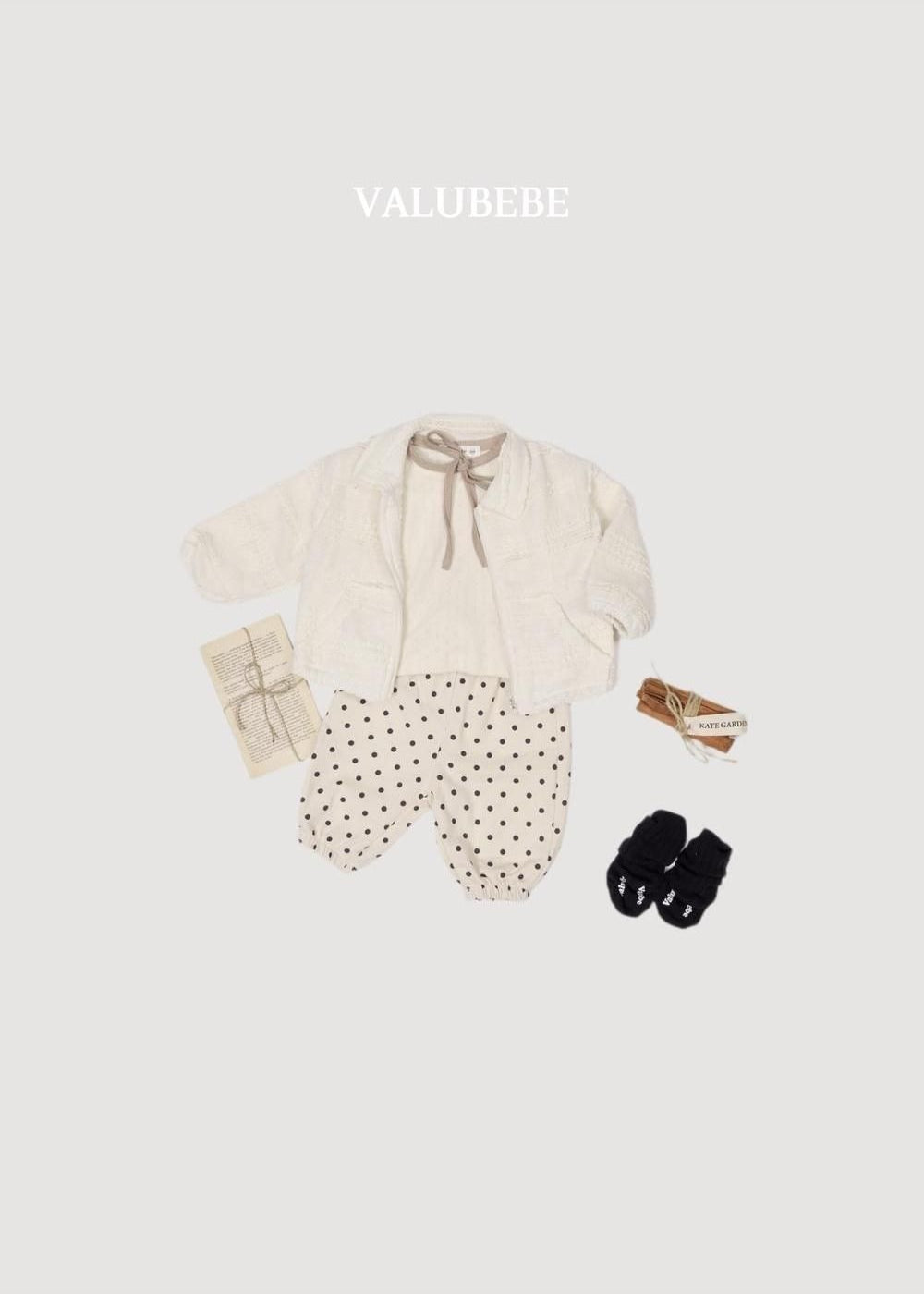 Lace Collar Zip-Up [Valubebe]（2026AW） 13