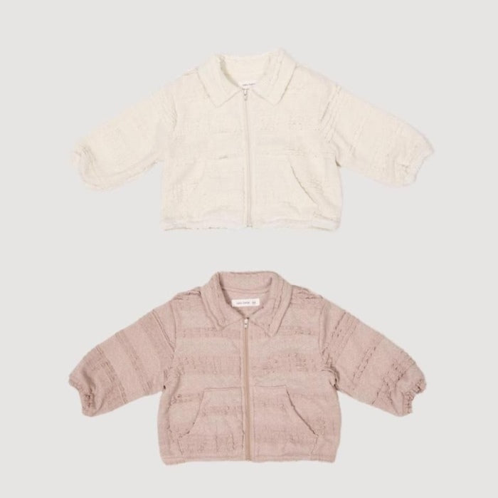 Lace Collar Zip-Up [Valubebe]（2026AW） 1