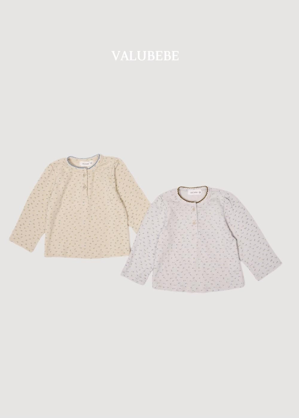 Lisa Eyelet Picot Tee [Valubebe]（2026AW） 3