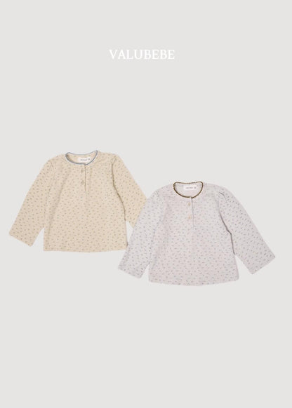 Lisa Eyelet Picot Tee [Valubebe]（2026AW） 3