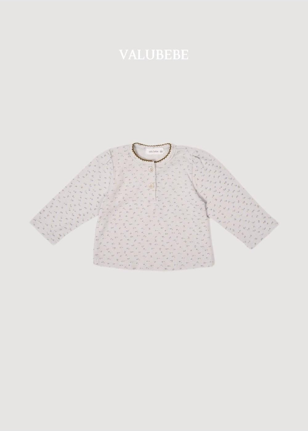 Lisa Eyelet Picot Tee [Valubebe]（2026AW） 4