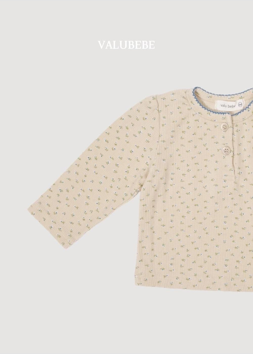 Lisa Eyelet Picot Tee [Valubebe]（2026AW） 9